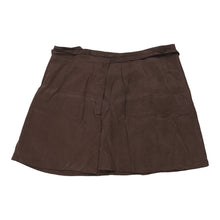  Vintage brown Tenax Wrap Skirt - womens medium