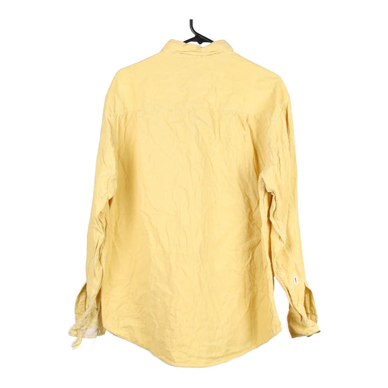 Vintage yellow Izod Cord Shirt - mens large