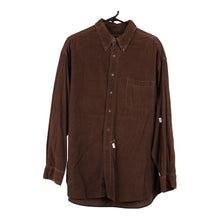  Vintage brown St. Johns Bay Cord Shirt - mens large