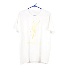  Vintage white Bootleg Yves Saint Laurent T-Shirt - mens large