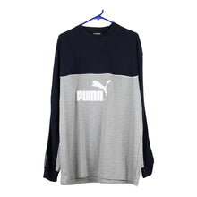  Vintage grey Bootleg Puma Sweatshirt - mens xx-large