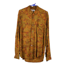  Vintage brown Florentino Cacheda Patterned Shirt - mens large