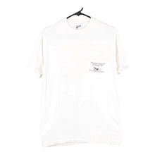  Vintage white Great Balls of Fire '87 Hanes T-Shirt - womens medium