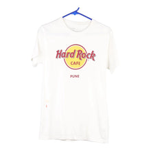  Vintage white Pune Hard Rock Cafe T-Shirt - womens small