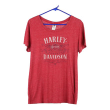  Vintage red Harley Davidson T-Shirt - womens medium