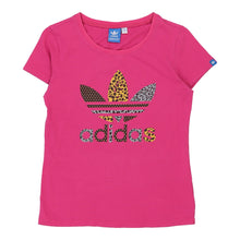  Vintage pink Adidas T-Shirt - girls large