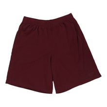  Vintage burgundy Champion Sport Shorts - mens large