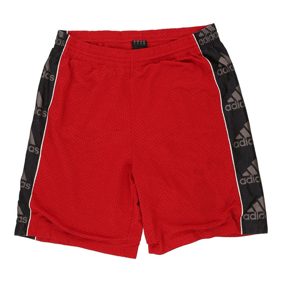 Vintage red Adidas Sport Shorts - mens medium