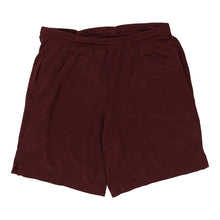  Vintage burgundy Champion Sport Shorts - mens medium