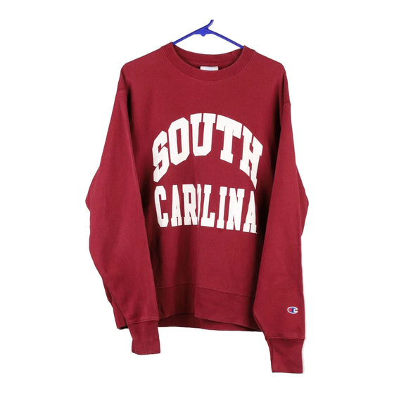 Vintage burgundy South Carolina Champion Sweatshirt - mens large
