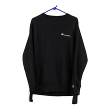  Vintage black Reverse Weave Champion Sweatshirt - mens medium