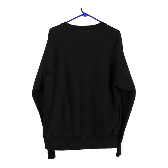 Vintage black Reverse Weave Champion Sweatshirt - mens medium