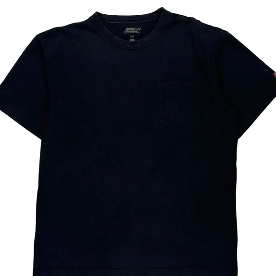 Dickies Tall T-Shirt - XL Black Cotton