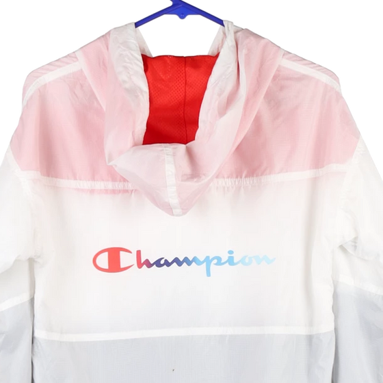 Vintage white Champion Jacket - womens small