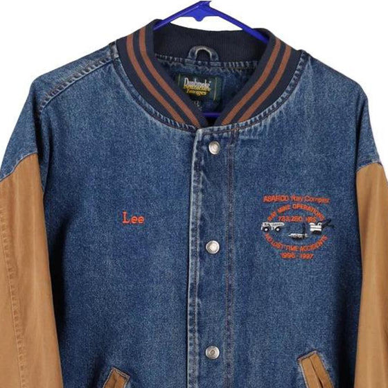 Vintageblue Dunbrooke Varsity Jacket - mens large