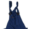 Vintage blue College Dungarees - mens 29" waist