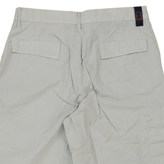 Vintage grey Conte Of Florence Cargo Shorts - mens 33" waist