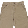Vintage beige Wrangler Carpenter Trousers - mens 33" waist