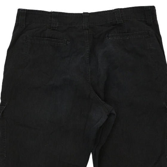 Vintage black Wrangler Cargo Trousers - mens 36" waist