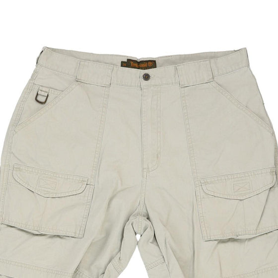 Vintage beige Timberland Cargo Shorts - mens 32" waist