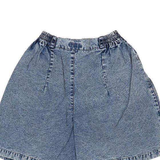 Vintage blue Pretty Bleu Denim Shorts - womens 28" waist