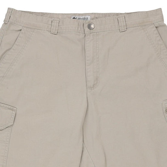 Vintage beige Columbia Cargo Shorts - mens 36" waist