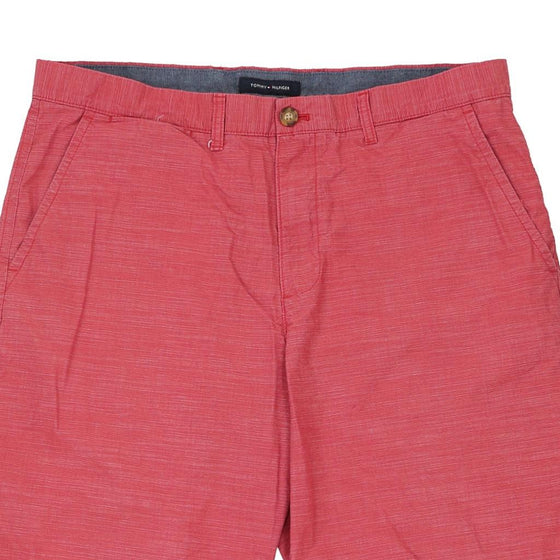 Vintage red Tommy Hilfiger Shorts - mens 37" waist
