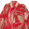Vintage red Unbranded Patterned Shirt - mens small