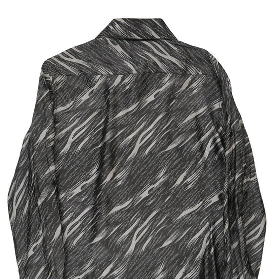 Vintage grey Studio Nyx Patterned Shirt - mens large