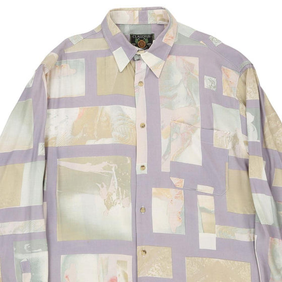 Vintage multicoloured Claudius Patterned Shirt - mens xxx-large