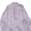 Vintage purple Jean Chatel Patterned Shirt - mens xx-large