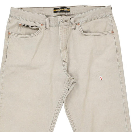 Vintage beige Lee Jeans - mens 36" waist
