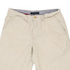 Vintage cream Tommy Hilfiger Shorts - mens 32" waist