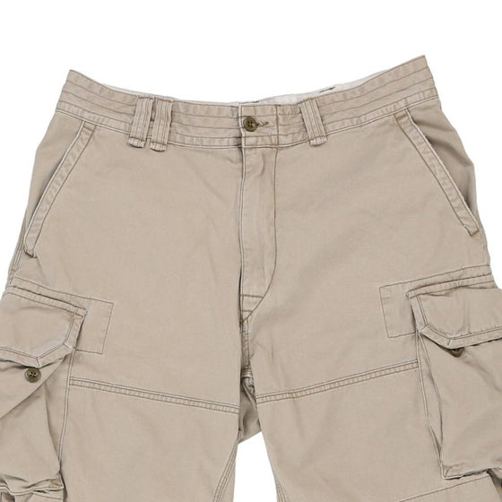 Vintage beige Ralph Lauren Cargo Shorts - mens 35" waist