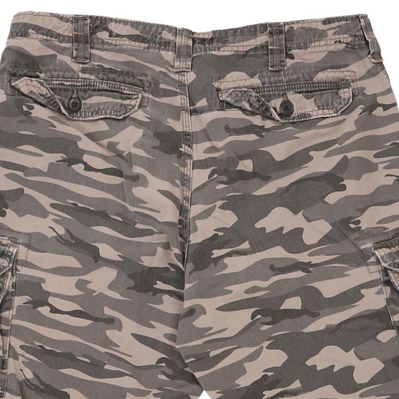 Vintage grey Lee Cargo Shorts - mens 36" waist