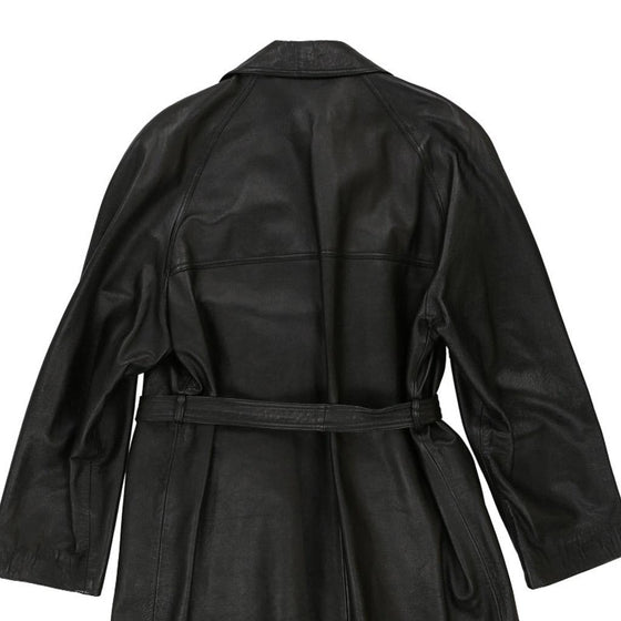 Vintage black Unbranded Leather Jacket - womens x-large