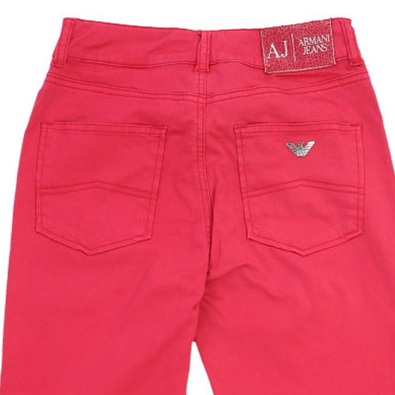 Vintage pink Armani Jeans Jeans - womens 27" waist