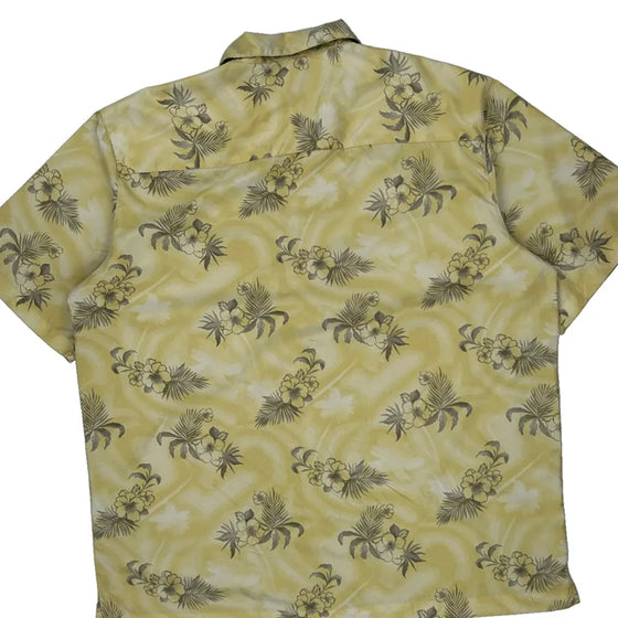 Trader Bay Hawaiian Shirt - XL Beige Cotton