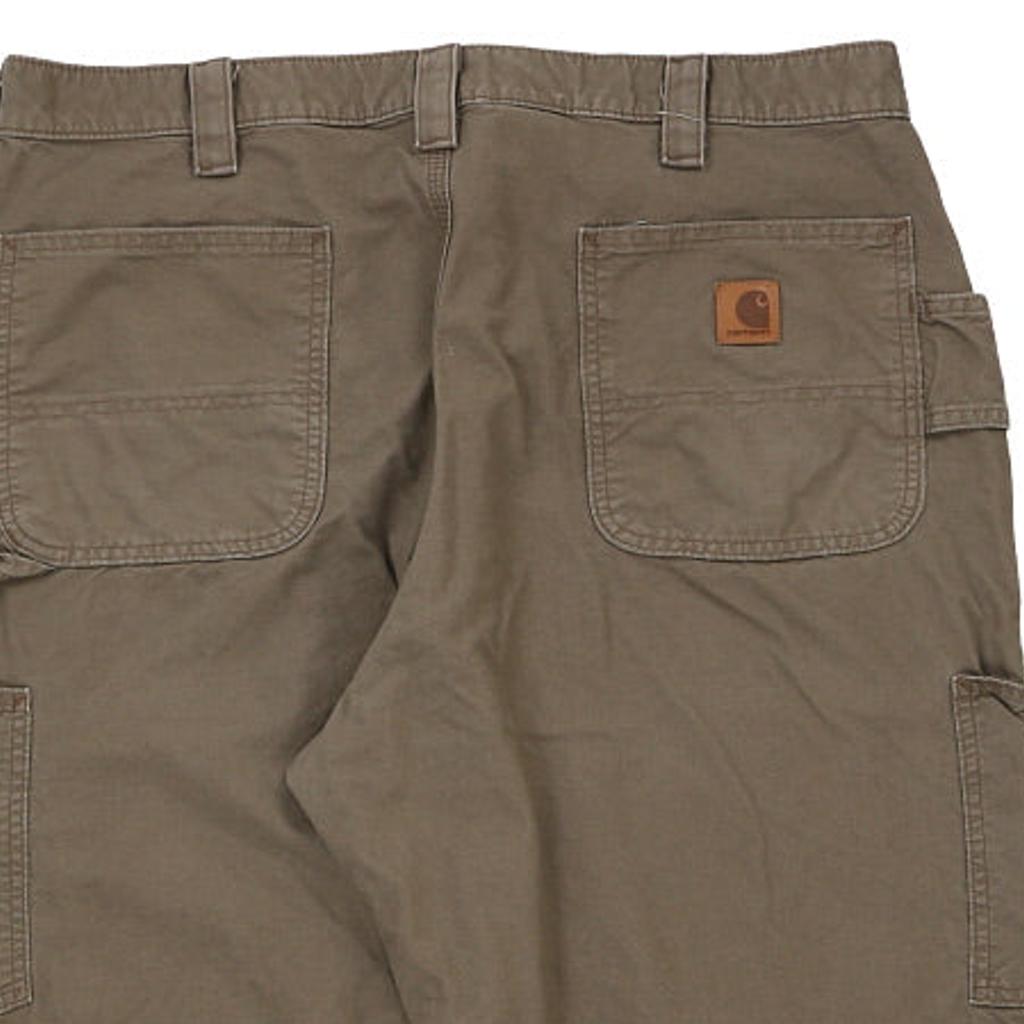 Carhartt Carpenter Trousers 38W 30L Brown Cotton