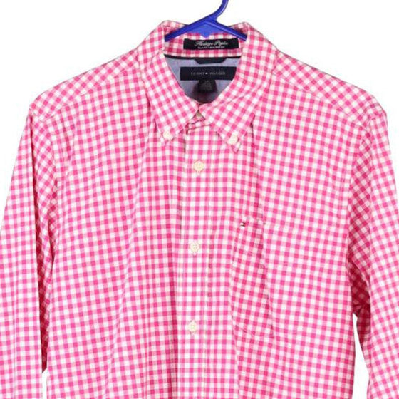 Vintage pink Tommy Hilfiger Shirt - mens small