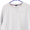 Vintage grey Tommy Hilfiger Sweatshirt - womens x-large
