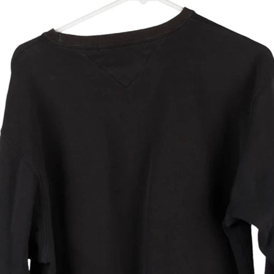 Vintage black Tommy Hilfiger Sweatshirt - mens small