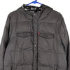 Vintage grey Levis Puffer - mens small
