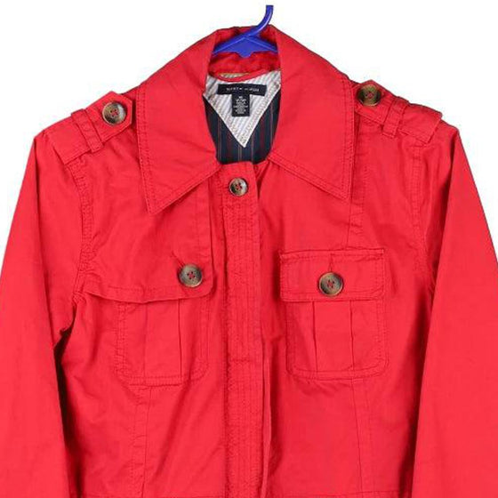 Vintage red Tommy Hilfiger Trench Coat - womens x-small