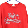 Vintage red St. Louis Cardinals Lee Sport T-Shirt - mens xx-large