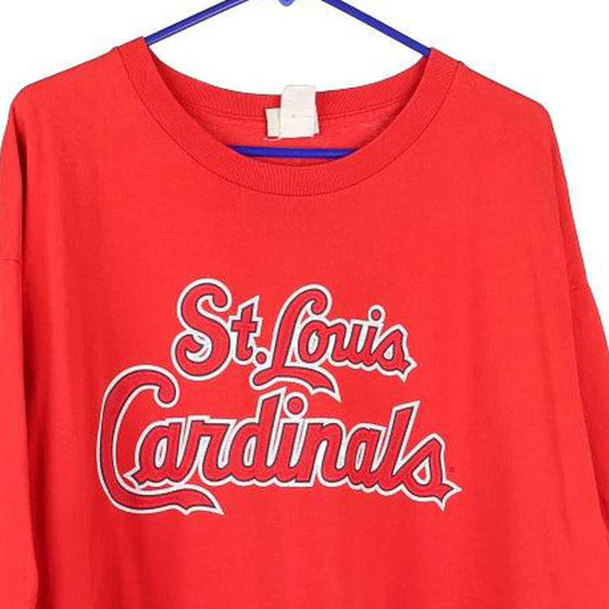 Vintage red St. Louis Cardinals Lee Sport T-Shirt - mens xx-large