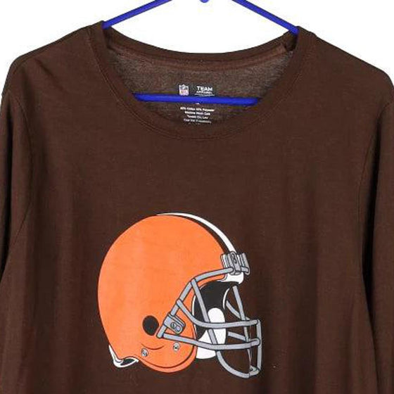Vintage brown Cleveland Browns Nfl Long Sleeve T-Shirt - womens x-large