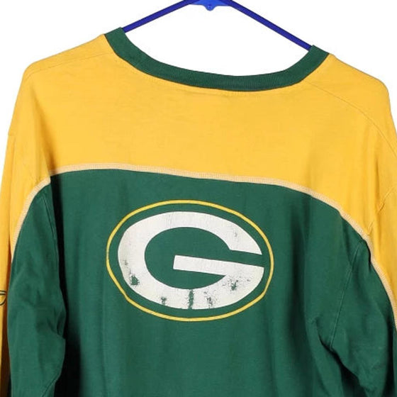 Vintage green Green Bay Packers Reebok Long Sleeve T-Shirt - mens large