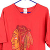 Vintage red Chicago Blackhawks Gildan T-Shirt - mens x-large