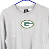 Vintage grey Green Bay Packers Reebok Long Sleeve T-Shirt - womens x-large